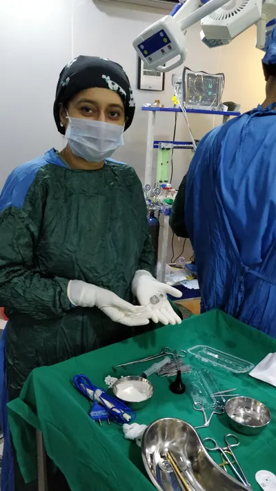 Elite Health Care ENT Clinic facility and clinical case image in Vesu, Surat